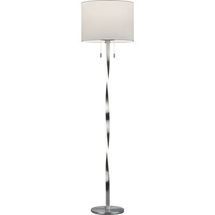 Lampa podłogowa biała Nandor | Trio - Nowoczesny design
