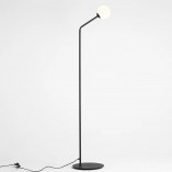 Lampa podłogowa szklana Pure Black | Aldex - Elegancki design