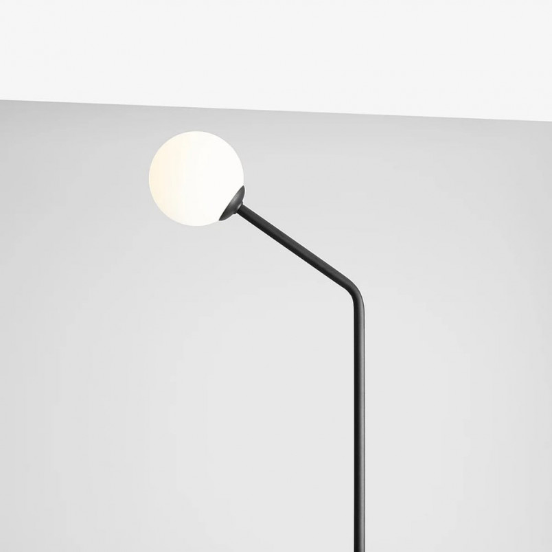 Lampa podłogowa szklana Pure Black | Aldex - Elegancki design