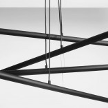 Lampa wisząca Tubo Black VIII Aldex | Design i styl
