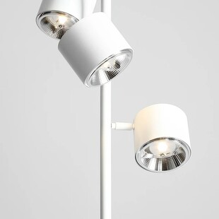 Lampa podłogowa biała 3 klosze | Aldex Bot - Sklep z lampami