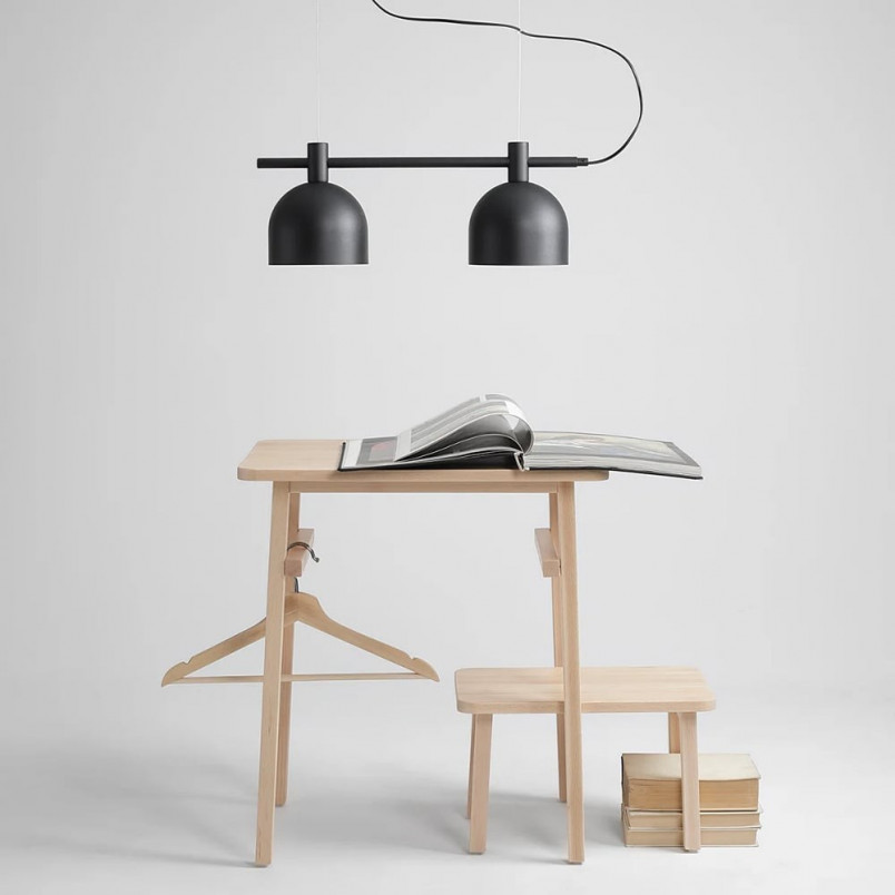 Lampa wisząca Beryl II czarna Aldex | Skandynawski design
