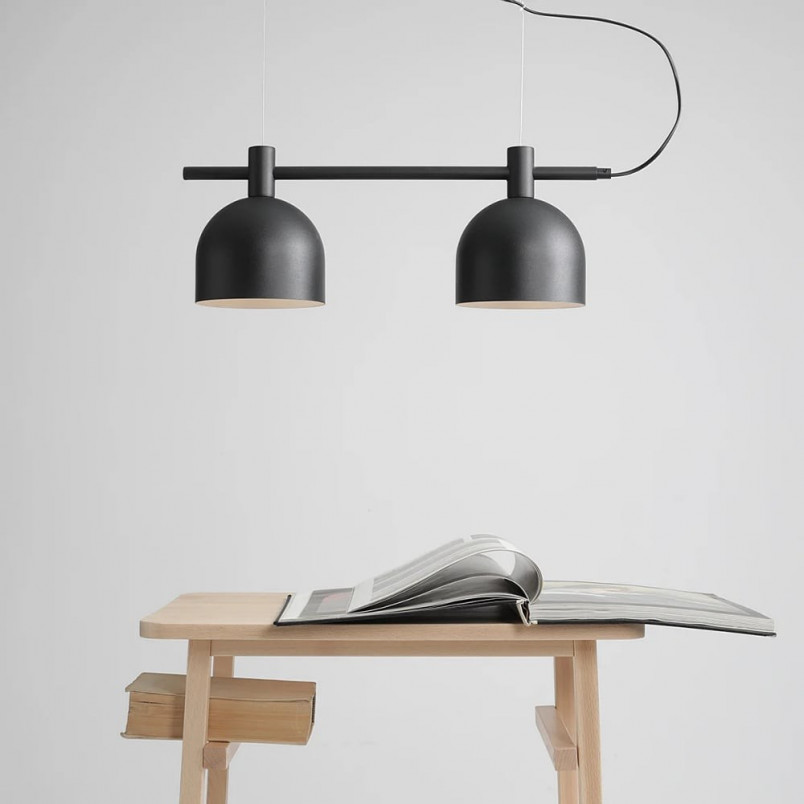 Lampa wisząca Beryl II czarna Aldex | Skandynawski design