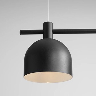 Lampa wisząca Beryl II czarna Aldex | Skandynawski design