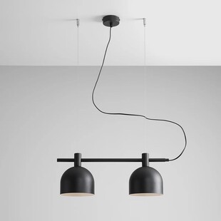 Lampa wisząca Beryl II czarna Aldex | Skandynawski design