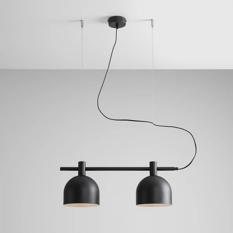 Lampa wisząca Beryl II czarna Aldex | Skandynawski design