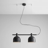 Lampa wisząca Beryl II czarna Aldex | Skandynawski design
