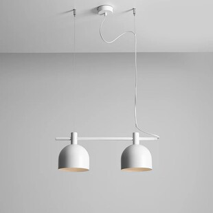 Lampa wisząca Beryl II biała Aldex | Skandynawski design