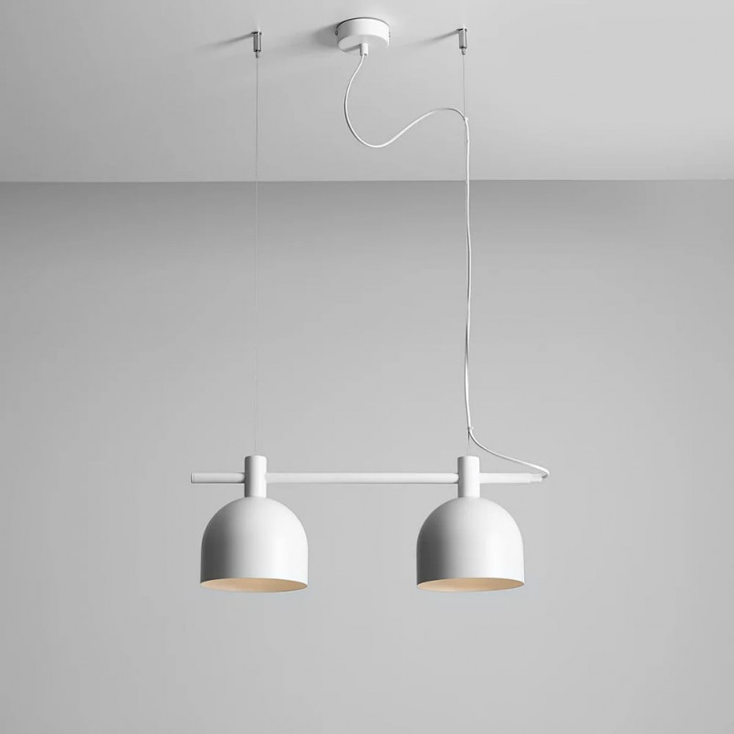 Lampa wisząca Beryl II biała Aldex | Skandynawski design