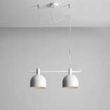 Lampa wisząca Beryl II biała Aldex | Skandynawski design