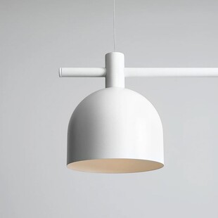 Lampa wisząca Beryl III biała Aldex | Skandynawski design
