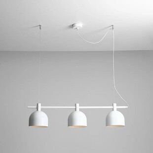 Lampa wisząca Beryl III biała Aldex | Skandynawski design
