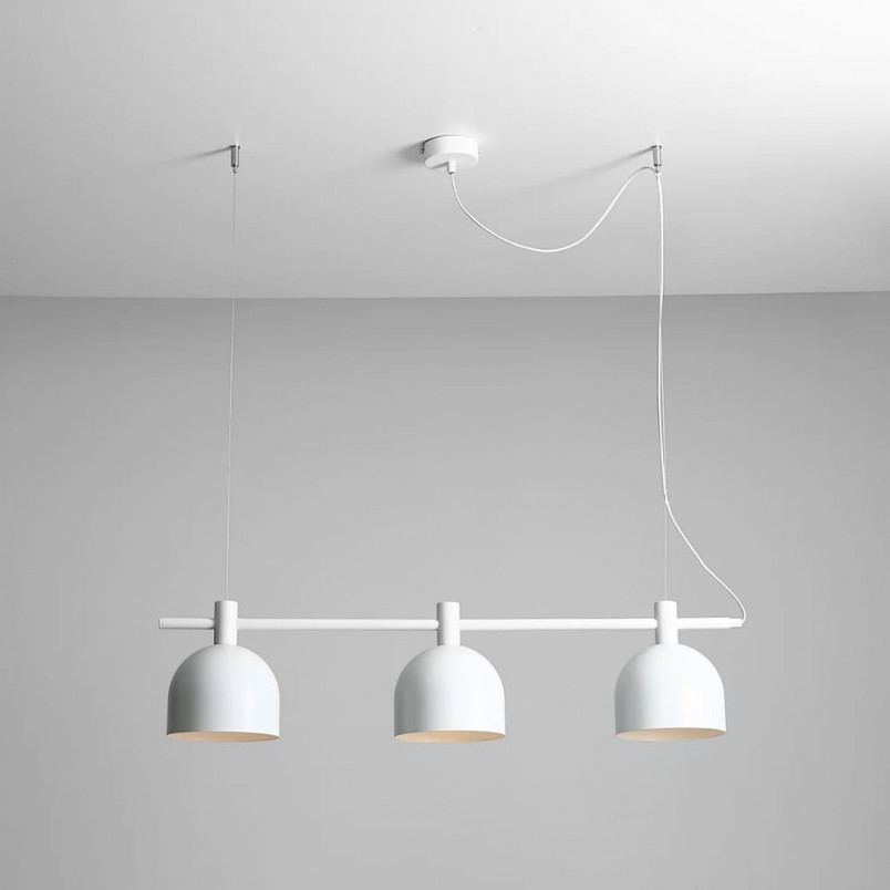 Lampa wisząca Beryl III biała Aldex | Skandynawski design