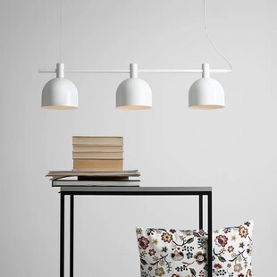 Lampa wisząca Beryl III biała Aldex | Skandynawski design