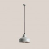 Lampa wisząca Como szara Aldex | Skandynawska, E27