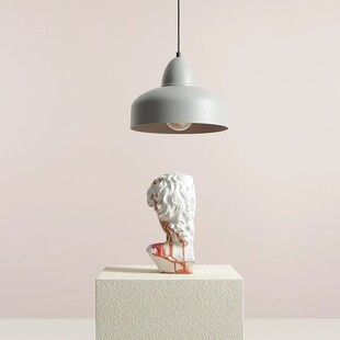 Lampa wisząca Como szara Aldex | Skandynawska, E27