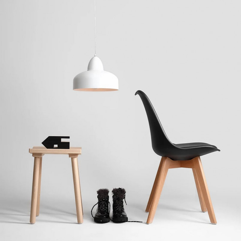 Lampa wisząca Como biała Aldex | Skandynawski Design