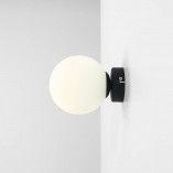 Kinkiet szklany Aldex Ball Black | Elegancki design