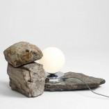 Lampa stołowa szklana Ball Chrome 14 - Aldex | Elegancki design