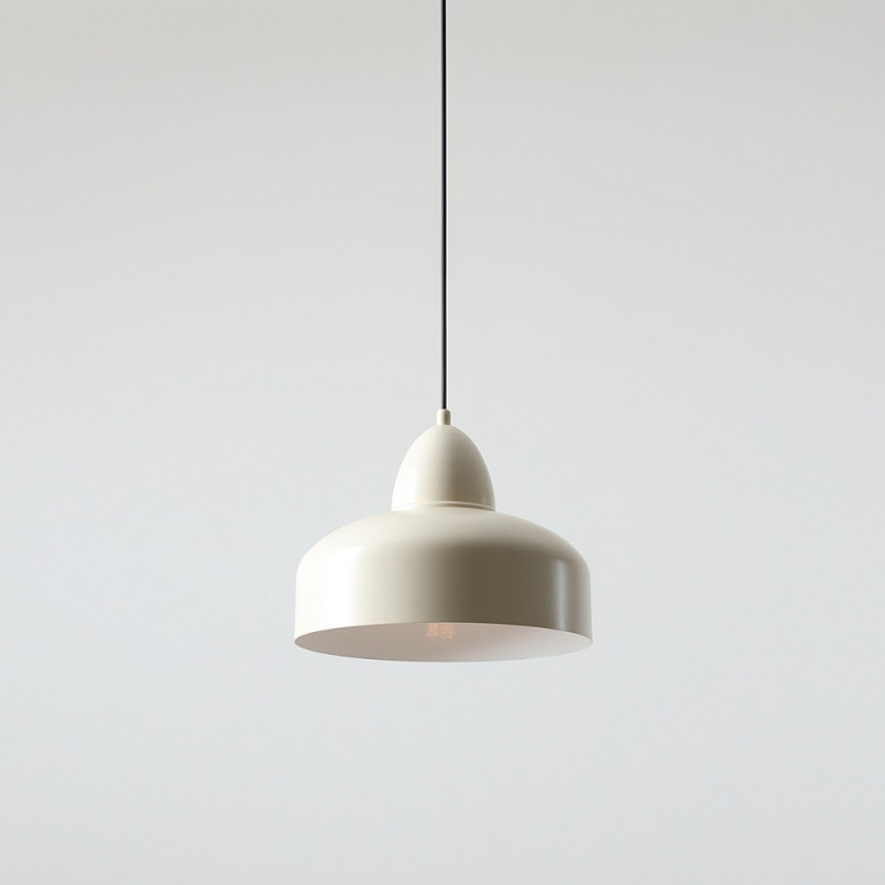 Lampa wisząca Como Colours - kremowa, metalowa, Aldex | Skandynawski design