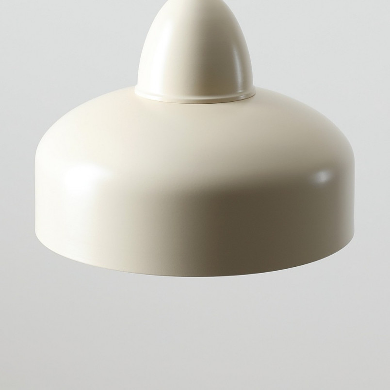 Lampa wisząca Como Colours - kremowa, metalowa, Aldex | Skandynawski design