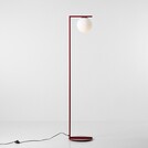 Lampa podłogowa szklana kula Zac Red Wine | Aldex