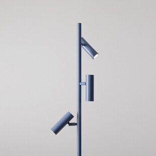 Lampa podłogowa niebieska Aldex Trevo III - Nowoczesny design