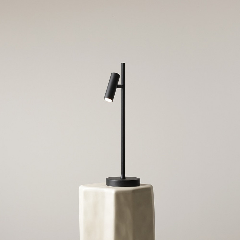 Lampa biurkowa minimalistyczna Trevo czarna Aldex | Sklep