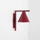 Kinkiet stożek Form red wine Aldex | Retro i Vintage