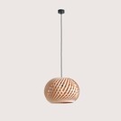 Lampa wisząca drewniana Nature Cross 40cm | Aldex