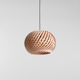 Lampa wisząca drewniana Nature Cross 40cm | Aldex