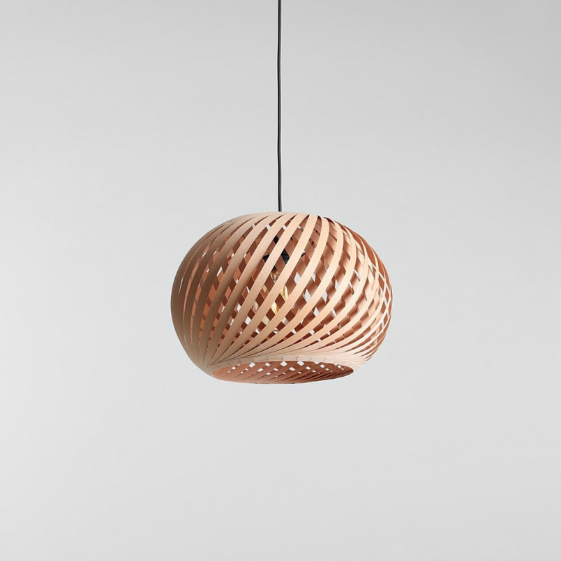 Lampa wisząca drewniana Nature Cross 40cm | Aldex
