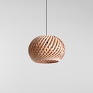 Lampa wisząca drewniana Nature Cross 40cm | Aldex