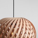 Lampa wisząca drewniana Nature Cross 40cm | Aldex