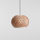 Lampa wisząca drewniana Nature Cross 40cm | Aldex