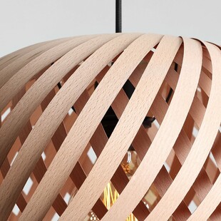 Lampa wisząca drewniana Nature Cross - Aldex | Skandynawski Design
