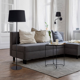 Lampa podłogowa czarna Maja 45 | TK Lighting - Stylowe oświetlenie