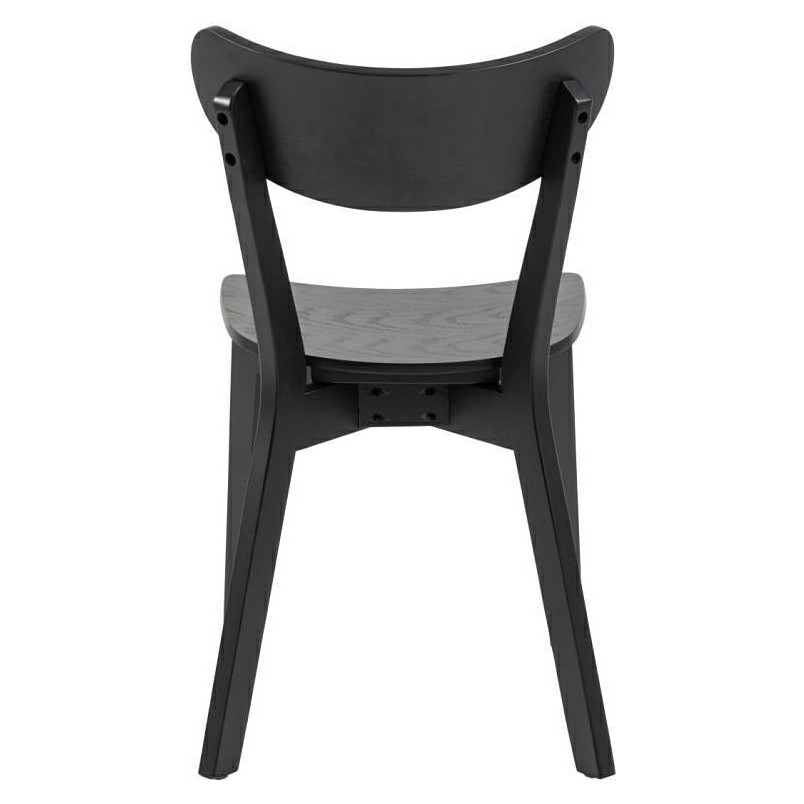 Krzesło drewniane Roxby czarne Actona - Stylowy design
