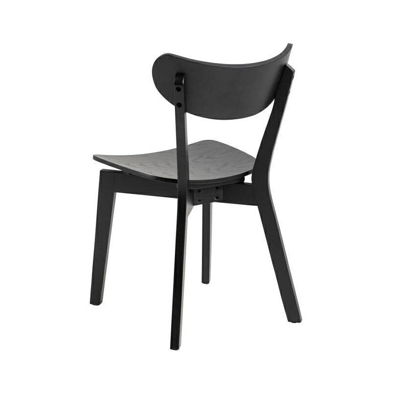Krzesło drewniane Roxby czarne Actona - Stylowy design