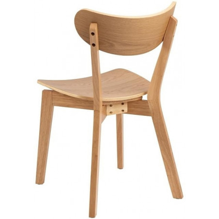 Krzesło drewniane Roxby Actona | Naturalny design