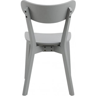 Krzesło drewniane Roxby szare Actona - Stylowy design