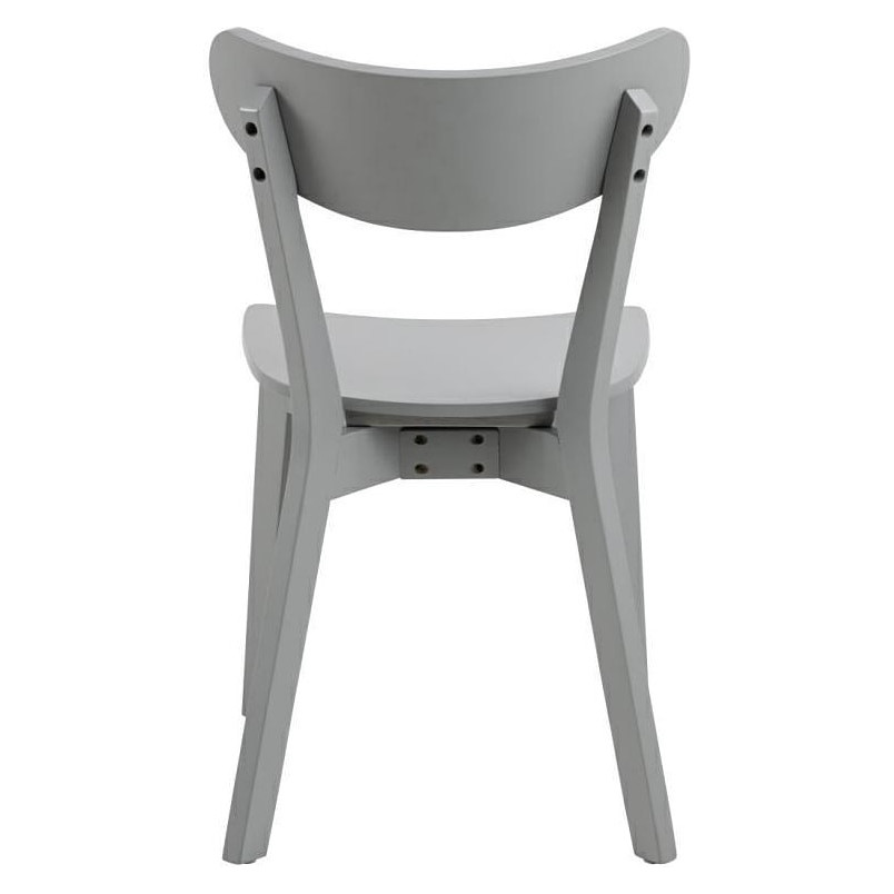 Krzesło drewniane Roxby szare Actona - Stylowy design