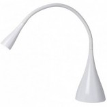 Lampa biurkowa LED biała Lucide Zozy | Minimalistyczny design