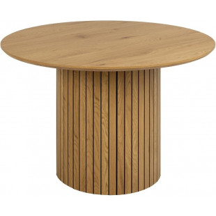 Stół okrągły Yale Actona | 120cm dąb - Skandynawski Design