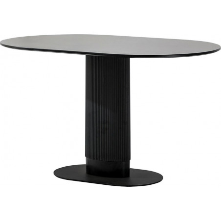 Stół owalny Maxim 120x70cm czarny - Intesi | Nowoczesny design