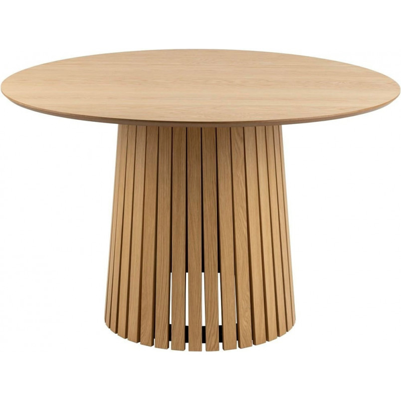 Stół okrągły Actona Christo 120cm dąb - Elegancki design