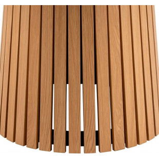 Stół okrągły Actona Christo 120cm dąb - Elegancki design