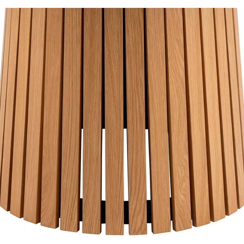 Stół okrągły Actona Christo 120cm dąb - Elegancki design