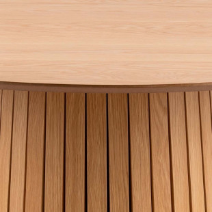 Stół okrągły Actona Christo 120cm dąb - Elegancki design