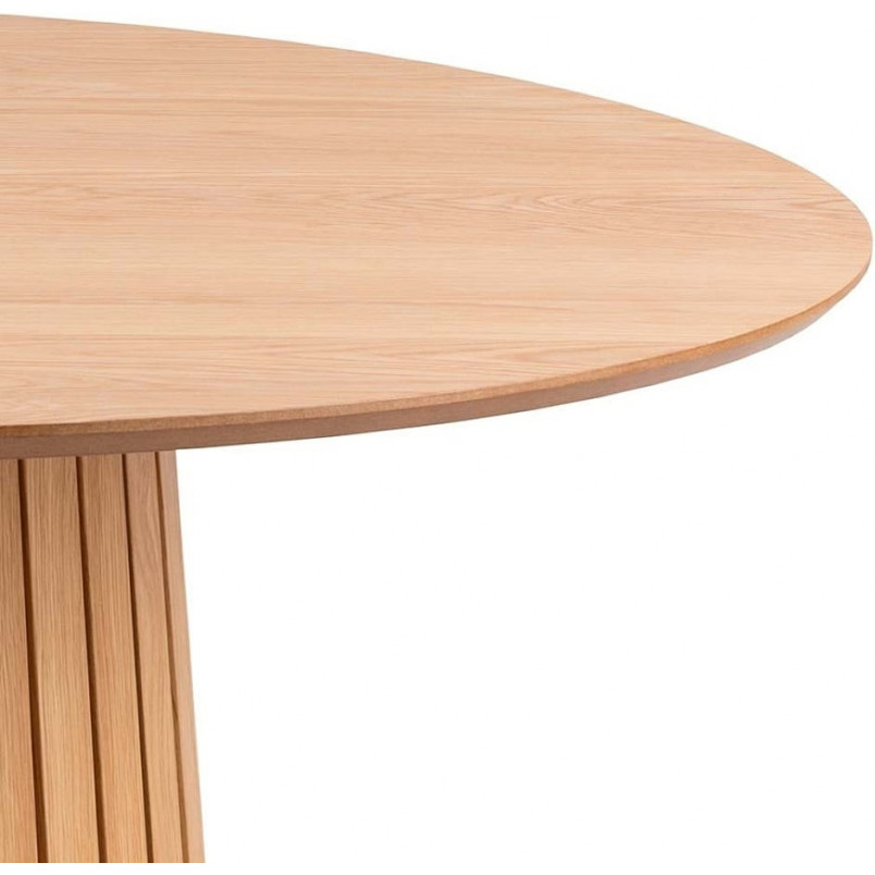Stół okrągły Actona Christo 120cm dąb - Elegancki design